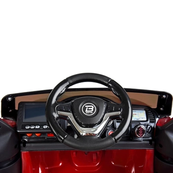 Машина электромобиль джип BMW X6 Bambi M 2762(MP4)EBLR (Красный)