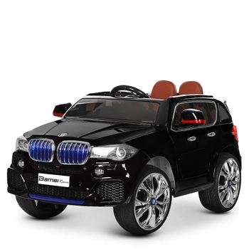 Машина электромобиль джип BMW X6 Bambi M 2762(MP4)EBLRS (Черный)