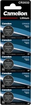 Батарейка Camelion CR 2032 / 5 BL