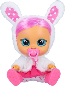 Кукла плакса кролик Cry Babies Dressy Coney Pink Dress Bunny