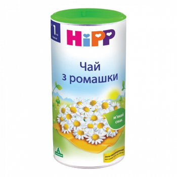 Дитячий чай HiPP з ромашкою, від 0 міс. 200 гр (9062300103813)