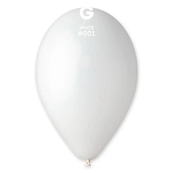 Латексна Повітряна Куля 10" (25см) WHITE