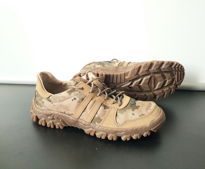 Кроссовки летние тактические, обувь для военных KROK K1, 45 размер, хаки, 03.45