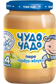 Пюре Чудо-Чадо Яблоко и Тыква 4 месяцев 170 г (4820003688267)