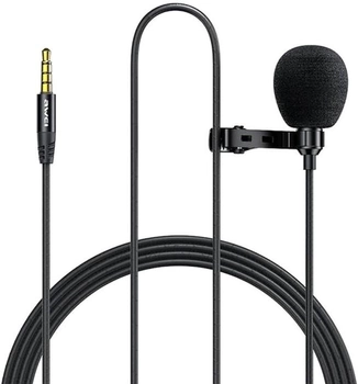 Микрофон Awei MK1 Clipper Microphone 3 м Black