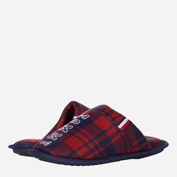 Чоловічі домашні капці із закритим носком Tommy Hilfiger 175786571 40.5-41 Червоний/Синій (1159762936)