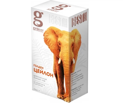 Чай Grace Golden Ceylon Черный пакетированный 25 х 2 г (5060207692564)