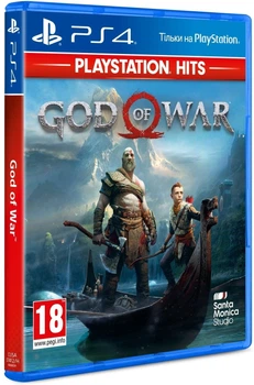 Игра God of War 2018 для PS4 (Blu-ray диск, Russian version)