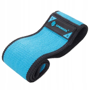 Эспандер для фитнеса FA0109 Springos 66х8х0,2 см (fit0005740) Синий