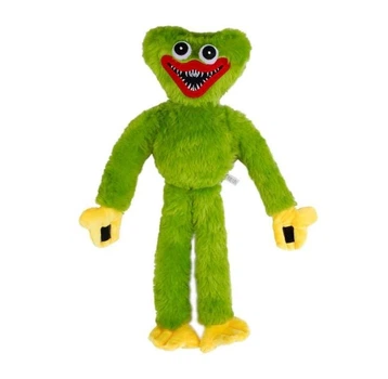 Мягкая игрушка плюшевая Sunti обнимашка Хаги Ваги Зеленый, монстрик Huggy Wuggy с липучками на руках 40см