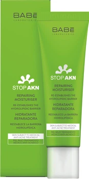 Krem nawilżający do twarzy BABE Laboratorios do skóry problematycznej Stop AKN rewitalizujący 50 ml (8437014389296/8437000945666)