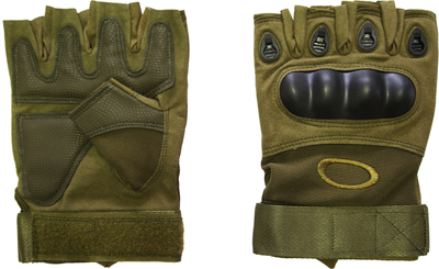 Тактические перчатки Suzhou беспалые M Зеленые (130720222/M)