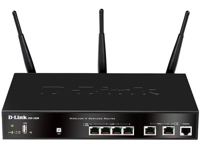 Безпровідний маршрутизатор (роутер) D-Link DSR-500N Refurbished