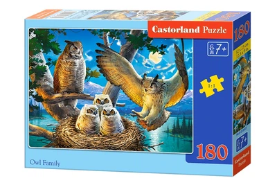 Пазл Castorland Сім'я сови, 180 ел.