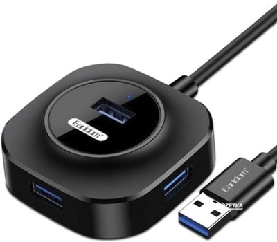 USB-хаб Earldom ET-HUB06 Black