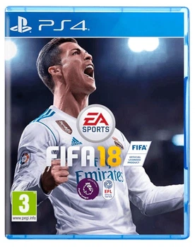Игра FIFA 18 для PS4 (Blu-ray диск, English version) Б/У хороший