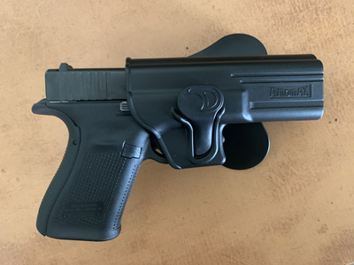 Кобура пластикова під ліву руку Amomax для Glock 19/22 AM-GAGL