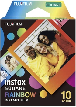 Фотоплівка Fujifilm InstantFilm Instax SQ1, SQ6, SQ10, SQ20, SQ40 Square Rainbow картридж для (SQ 1, SQ 6, SQ 10, SQ 20, SQ 40, LINK, share SP-3)