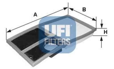 Воздушный фильтр UFI (3034200)