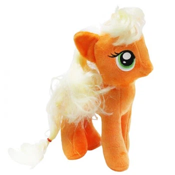 Мягкая игрушка My little pony оранжевая 14х19х7 см
