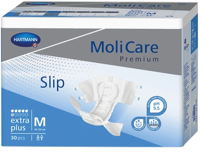 Підгузки для дорослих Hartmann MoliCare Premium Slip Extra Plus М 30 шт (4052199244037)