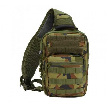 Тактичний Рюкзак BRANDIT US Cooper EveryDayCarry Sling 8л 30 x 22 x 13 cm Green Camouflage 8063-1