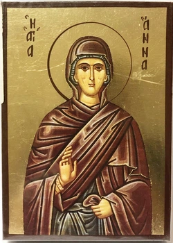 Икона Святая Анна пророчица 140х100