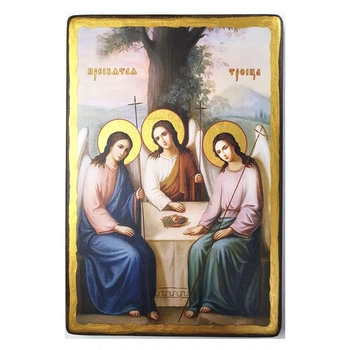 Икона Троица Ветхозаветная 270*200 дерево