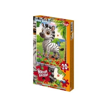 Пазли 20елементів, м'які с9(S20-09-06)