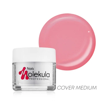 Гель камуфлирующий для ногтей Nails Molekula Gel Cover Medium, №09, 100 мл ( Бежево-красный)