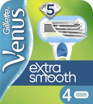 Сменные картриджи для бритья (Лезвия) женские Venus Extra Smooth Embrace 4 шт