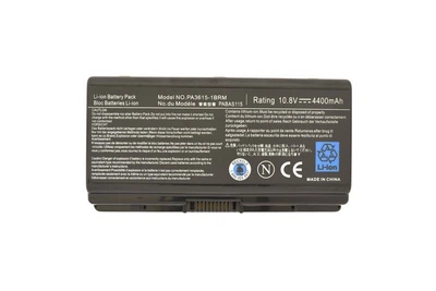 Аккумуляторная батарея для ноутбука Toshiba PA3615U-1BRM Satellite L40 10.8V Black 4400mAhr