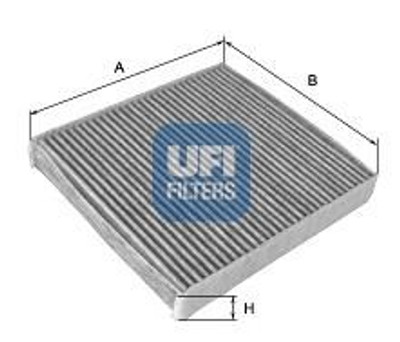 Фильтр, воздух во внутренном пространстве UFI (5411100)