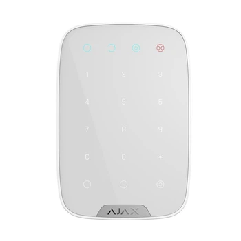 Бездротова сенсорна клавіатура Ajax KeyPad Біла