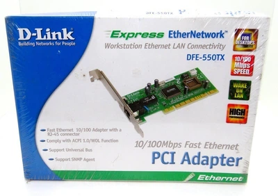 Сетевая карта D-Link PCI 10/100mbps DFE-550TX