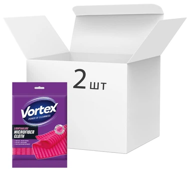 Упаковка серветок Vortex Light&Glide з мікрофібри 2 шт. (18300963)
