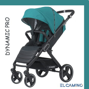Детская прогулочная коляска El Camino Dynamic ME 1053N Sea Green Бирюзовый (ME 1053N Sea Green)
