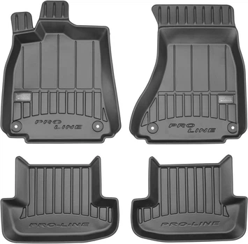 Автомобильные коврики в салон Frogum 3D на Audi A5 1 B8 coup 07-16 Ауди А5 черные SO0623