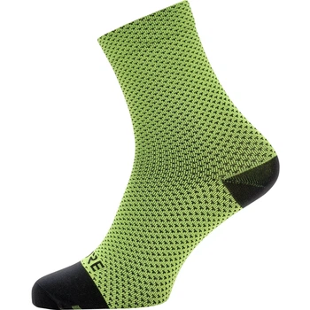Велоноски мужские GORE C3 Dot Mid Socks зеленые M (EU 38-40)