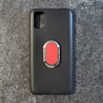 Чохол Shell Mate з Червоним Кільцем для ZTE Blade A31 Black