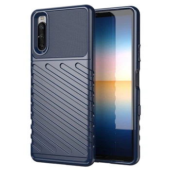 Чохол Lenuo Thunder для Sony Xperia 10 III (Mark 3) Navy Blue
