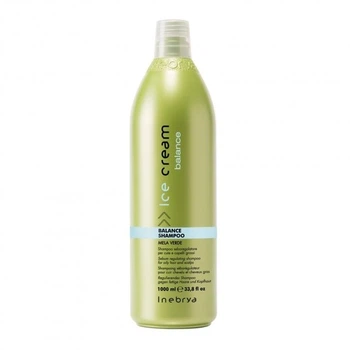 Себорегулирующий шампунь Inebrya Balance Shampoo для жирных волос и кожи головы 1000 мл