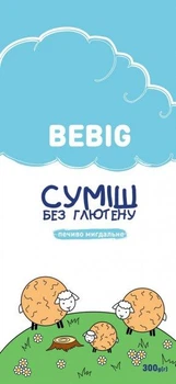 Смесь для выпечки без глютена Bebig "Миндальное печенье" 300г