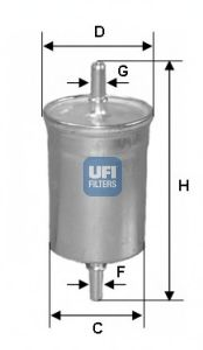 Паливний фільтр UFI (3171000)