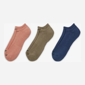 Набор носков коттоновых Nike Everyday Plus Cush SX6889-955 34-38 3 пары Мультиколор (195244778423)