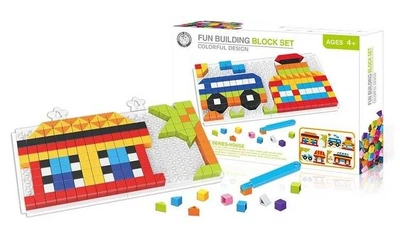 Геометрическая мозаика Fun Building "Домики" 240 деталей, 6606-7