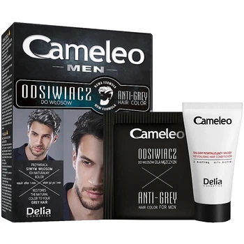 Антиседина Delia Cosmetics Cameleo Men для мужчин брюнетов 2 х 8 гр + 30 мл ( 5906750812106 )