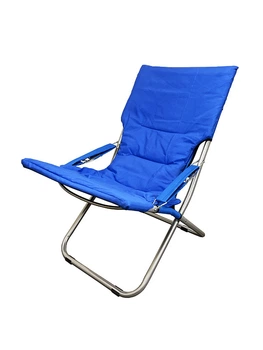 Синий раскладной стул на стальном каркасе для пикника и кемпинга Levistella GP21032108 BLUE