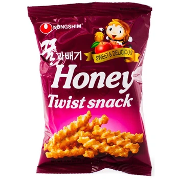 Снек рисовые палочки с мёдом Nongshim 75г