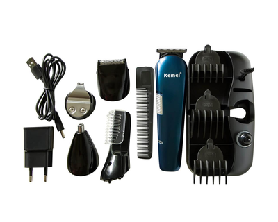 Аккумуляторный Триммер Kemei KM 550 8в1